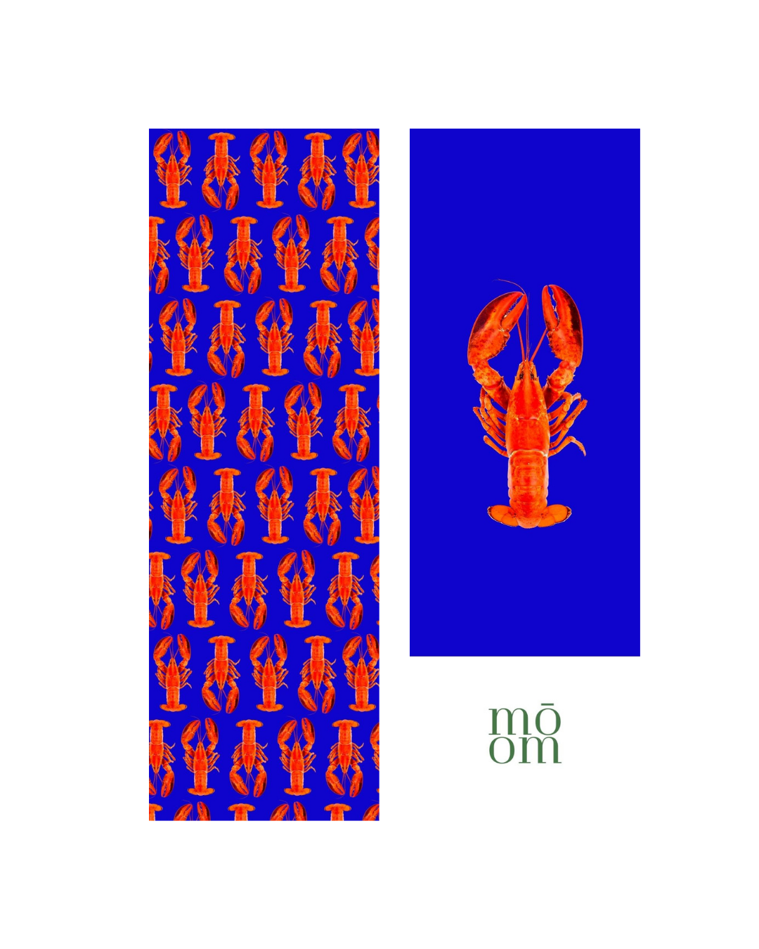 Marque-page "Homard" Bleu - Collection L'Odyssée d'Homard